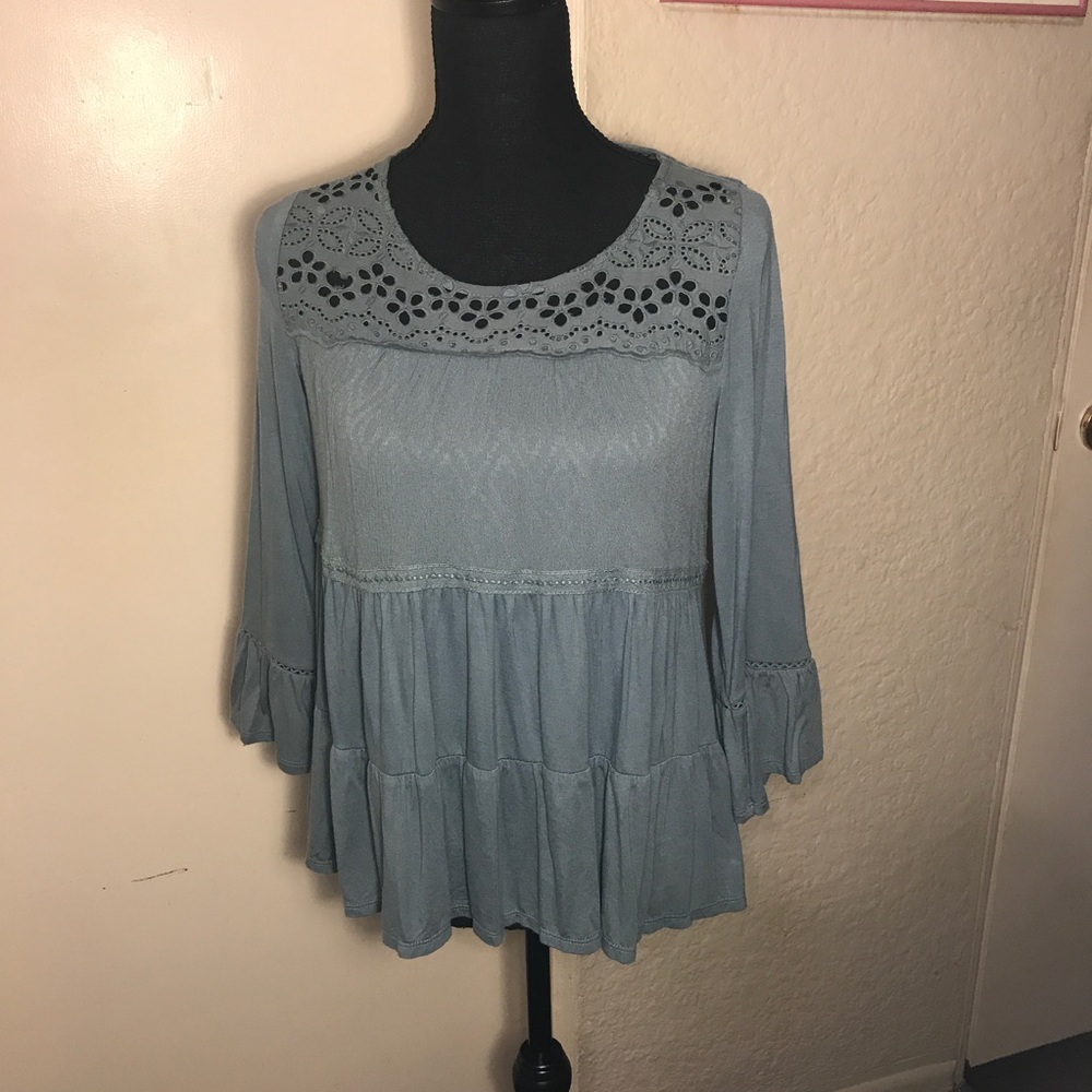 Knox Rose Boho Style Blouse Size XS